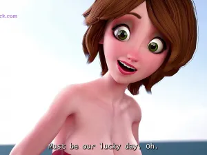 Sex on the Beach with Aunty Cass (Exclusive 3D Anime Porn) Eng Sub, Ultra Quality